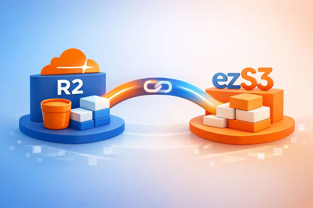 Configuring Cloudflare R2 with quickS3