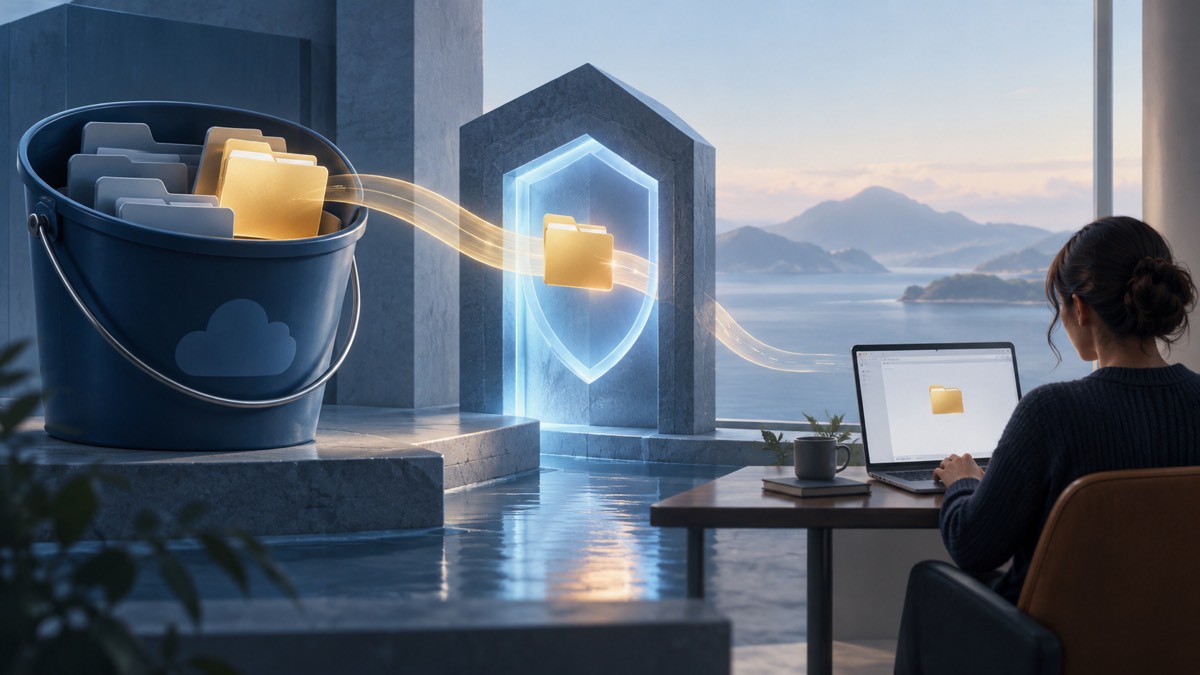 How to give someone access to your S3 bucket (without IAM)